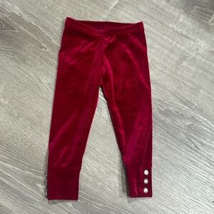 Carter’s Baby Girl Velour Leggings